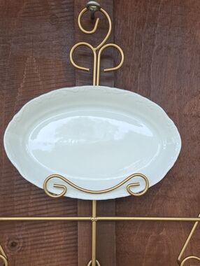 Antique Ironstone Platter Made In Spain